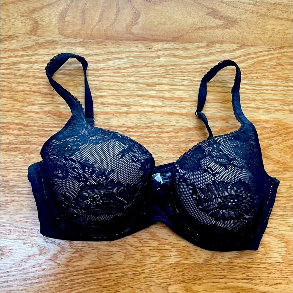Black bra size 34d